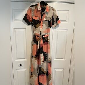 Banana Republic floral print dress